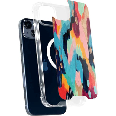 Etta Vee Color Melt iPhone 14 Plus MagSafe Case